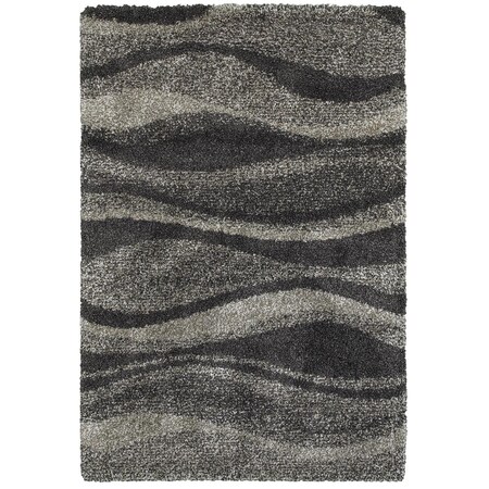 Oriental Weavers Henderson 5992E 8x11 Rectangle - Grey/ Charcoal-Polypropylene H5992E240330ST